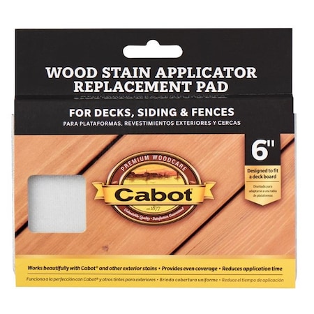 Cabot WOOD STAIN RPLCM PAD 6in. 140756610